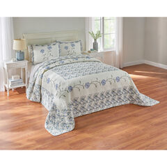 Margaret Embroidered Bedspread Collection, 