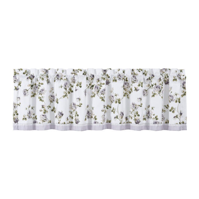 Rosemary Lilac Window Straight Valance, LILAC, alternate image number 2