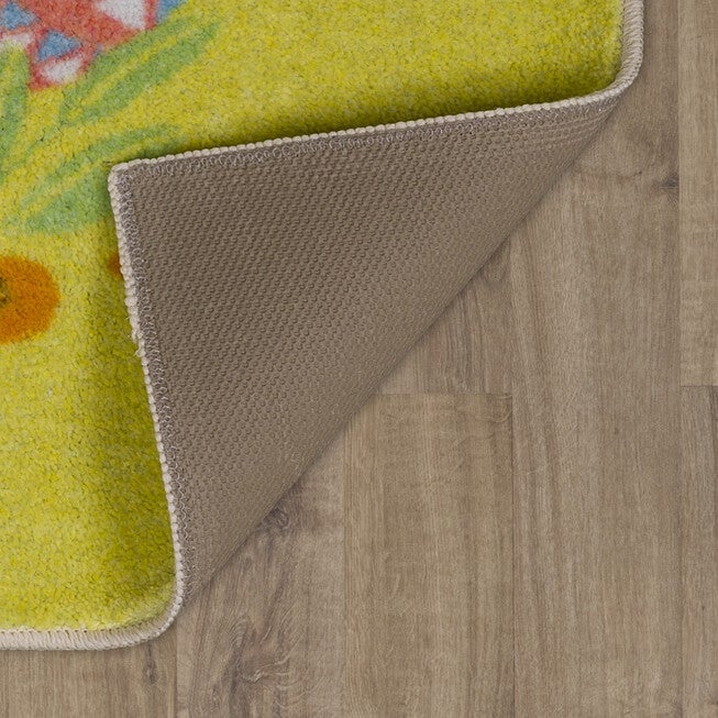 Easter Wreath Multi Kitchen Rug, , alternate image number null