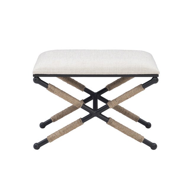 Ashburn Campaign Accent Stool, , alternate image number 2