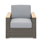 Boca Raton Arm Chair, BROWN, hi-res image number null