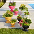 Set of 2 Urn Planters, PINK, hi-res image number null