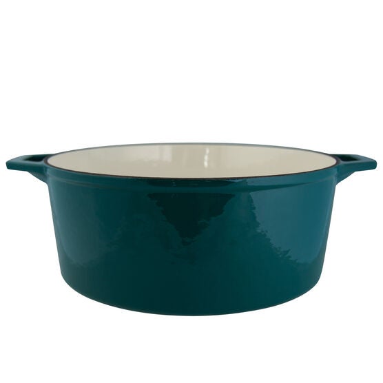 7 Quart Enameled Cast Iron Dutch Oven W Lid, , alternate image number null