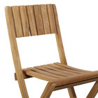 Set Of 2 Brown Teak Wood Traditional Bar Stool, , alternate image number null