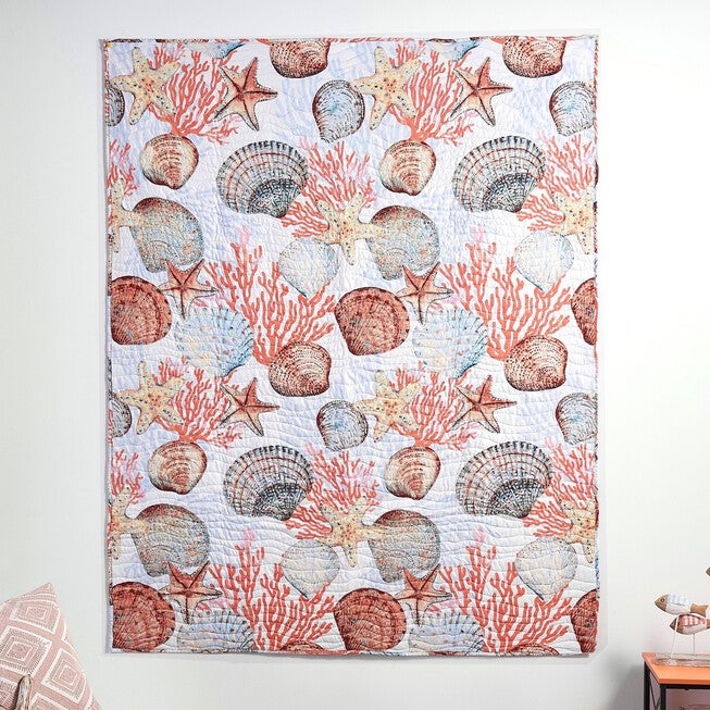 Beach Days Throw Blanket, , on-hover image number 1