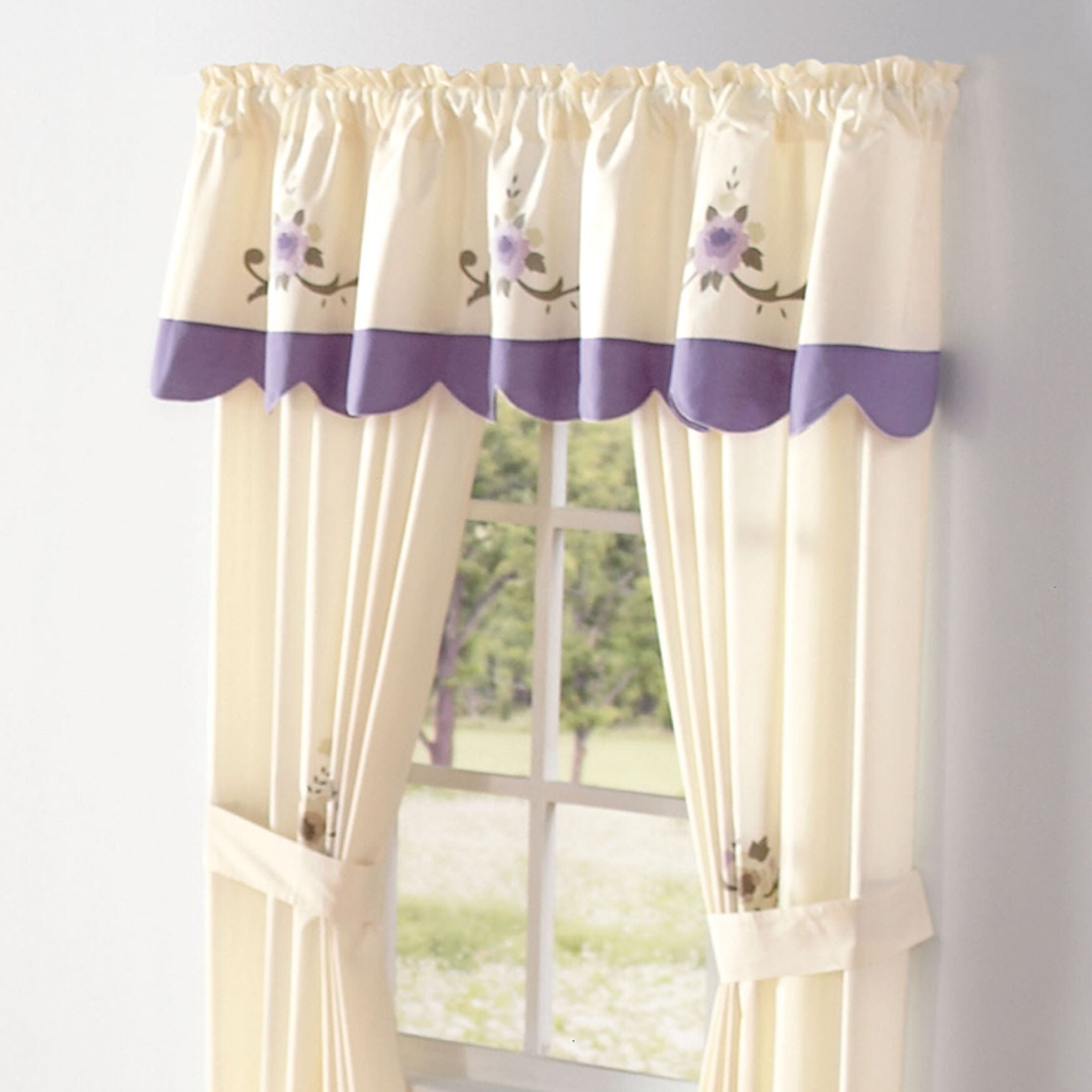 Rod Pocket Panels, 42 inchesx84 inches, , alternate image number 2