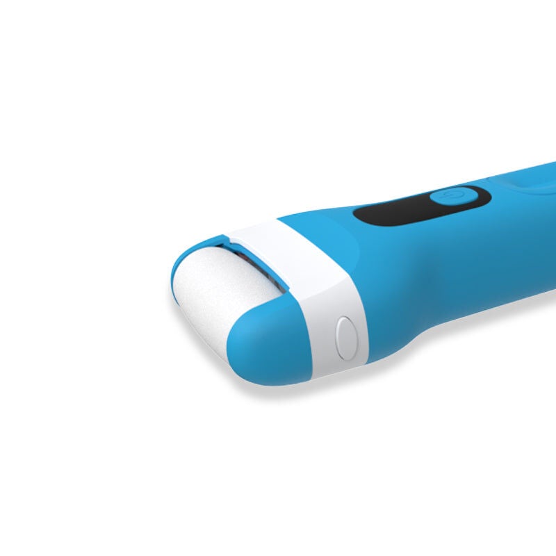 Prospera Electric Foot Smoother with 3 roller heads, BLUE, on-hover image number 1