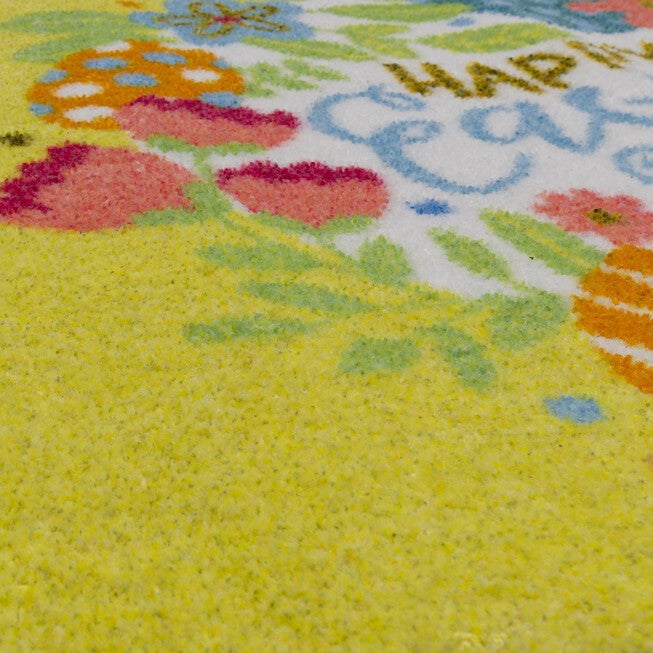 Easter Wreath Multi Kitchen Rug, , alternate image number null