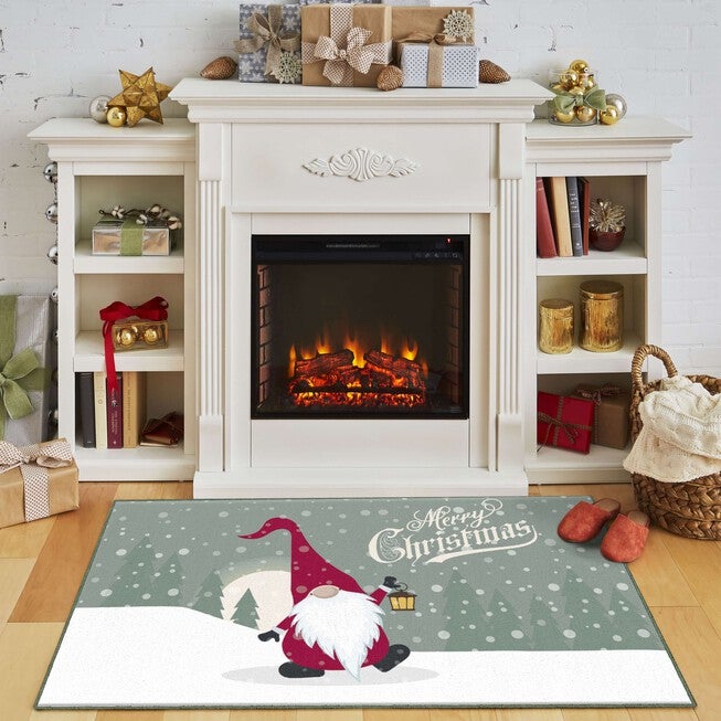Merry Gnome Multi Kitchen Rug, , alternate image number null