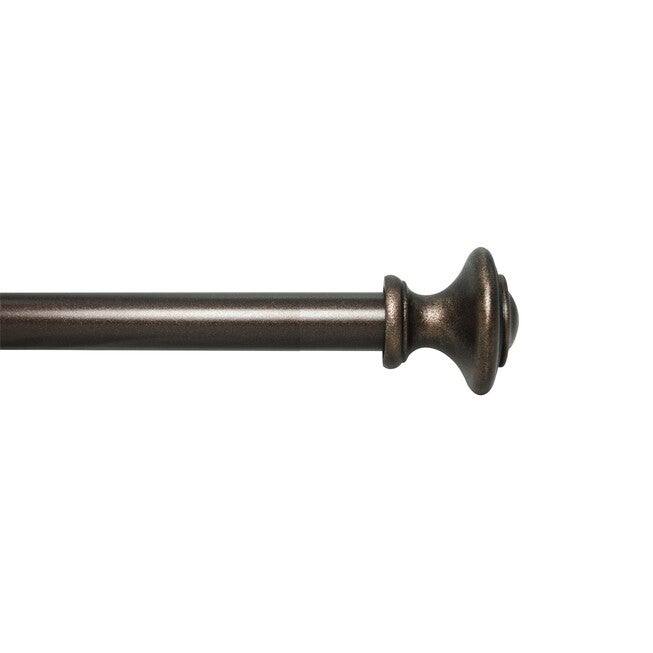 Heritage Arundel Window Curtain Rod Set Window, BRONZE, hi-res image number 0