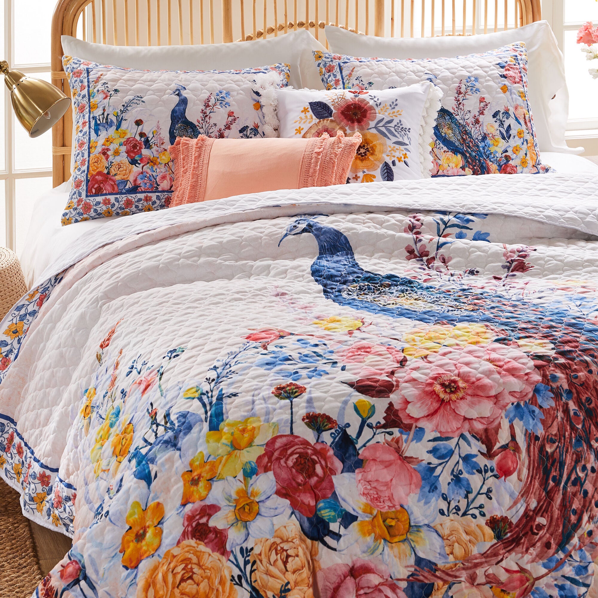 Huntington Finely Stitched Quilt Set, GOLD, alternate image number 3