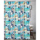 Wave Rider Shower Curtain, , on-hover image number 1