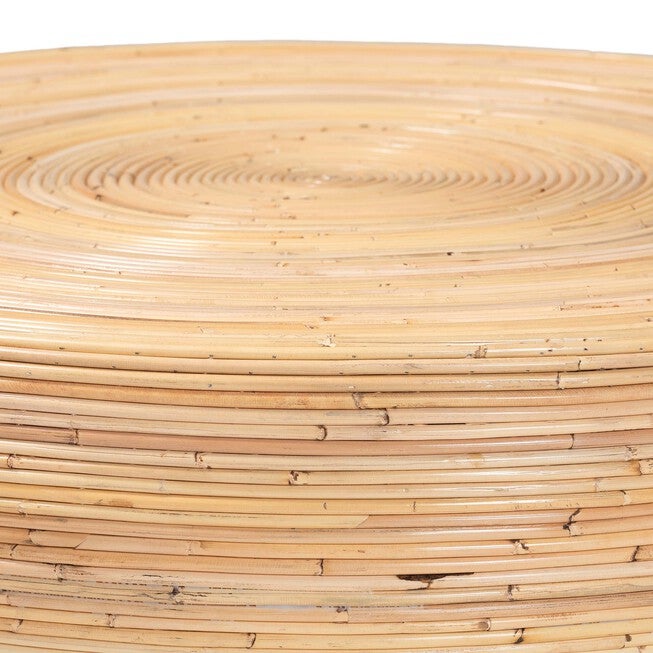Tokyo Laminated Natural Rattan Coffee Table, NATURAL BROWN, alternate image number null
