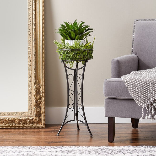 Curlicue Single Plant Stand, , alternate image number 6
