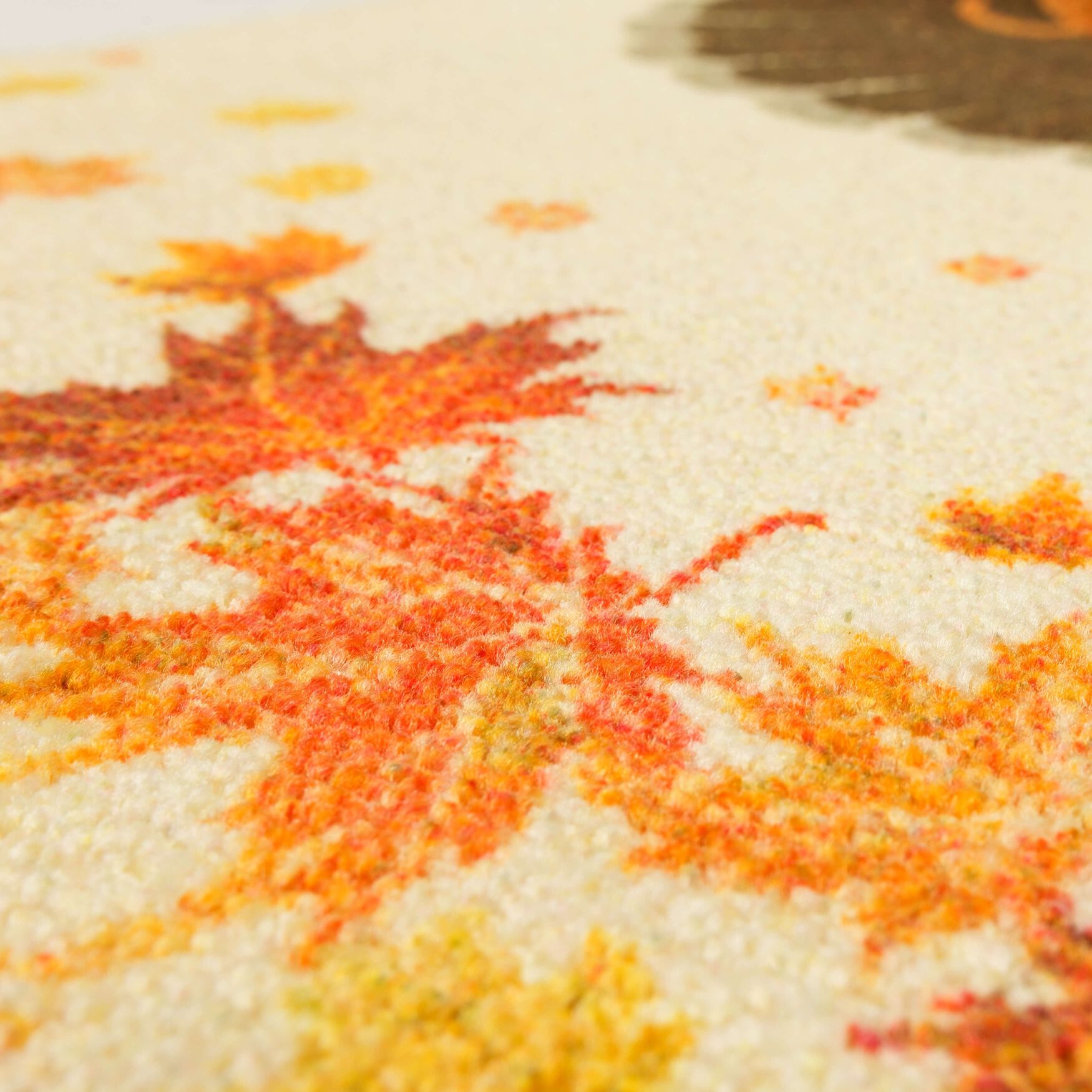 Give Thanks Turkey Cream Kitchen Rug, , alternate image number 2