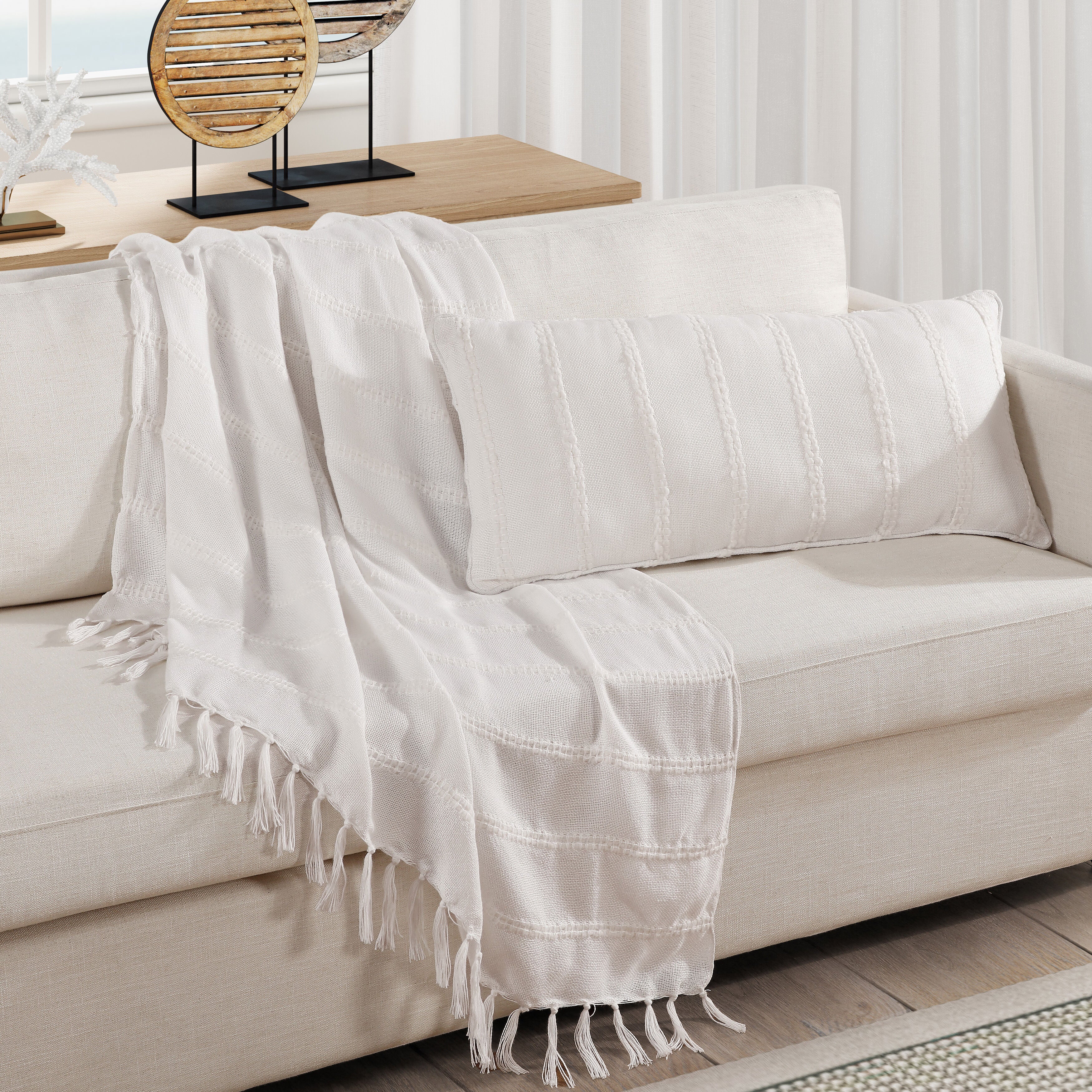 REEF BOUDOIR DECORATIVE THROW PILLOW