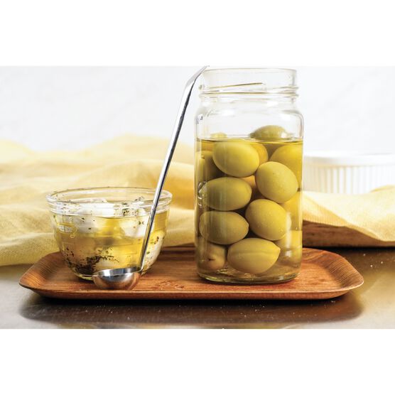 Olive Ladle Stainless Steel, , alternate image number null
