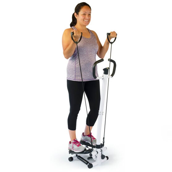 Nadenkend streepje Presentator Hometrack™ Fitness Stepper with Stretch Bands | Brylane Home