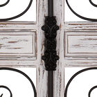 Grey Vintage Ornamental Wood Wall Décor, , alternate image number null