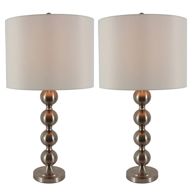 BS Stacked Ball 2-Pack Table Lamps, , alternate image number null
