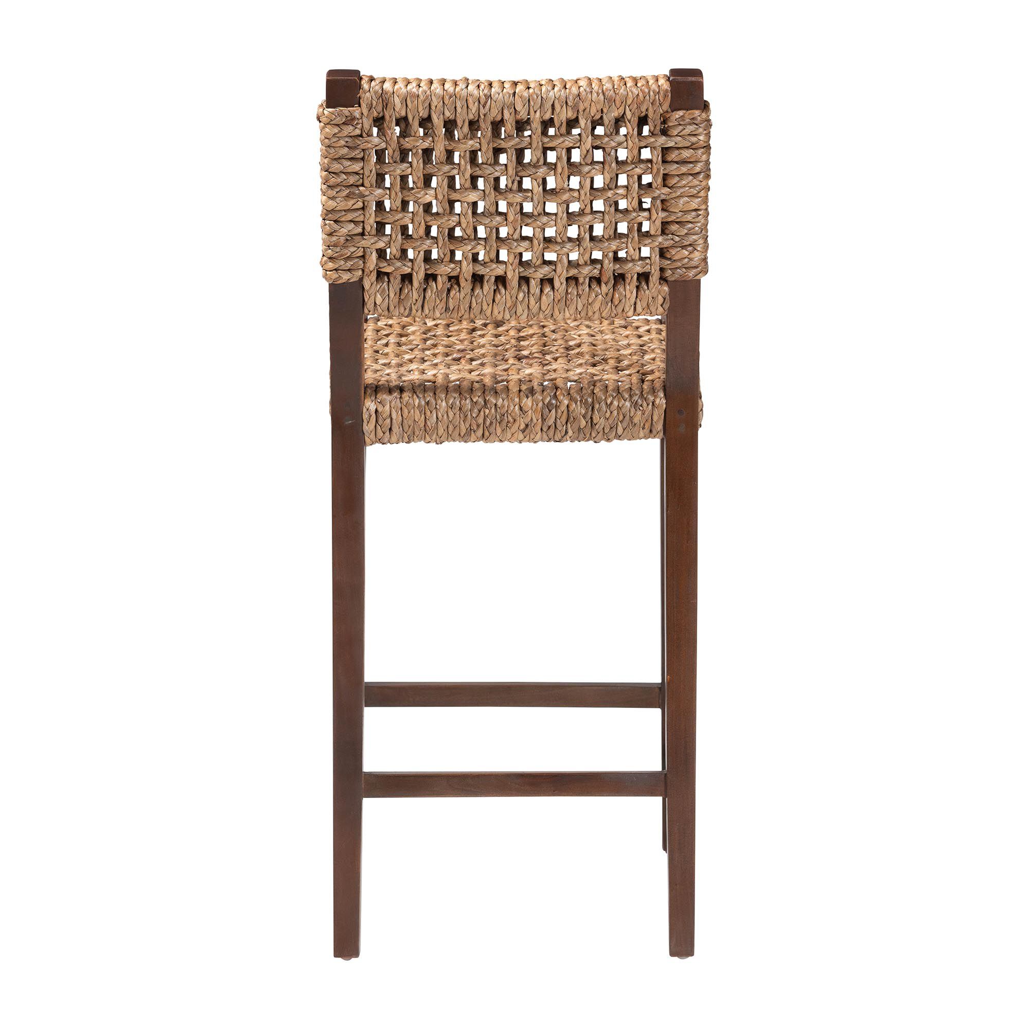 Alise Handwoven Seagrass Bar Stool, NATURAL, alternate image number 4