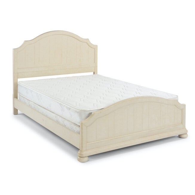 Provence White Queen Bed, WHITE, hi-res image number 0