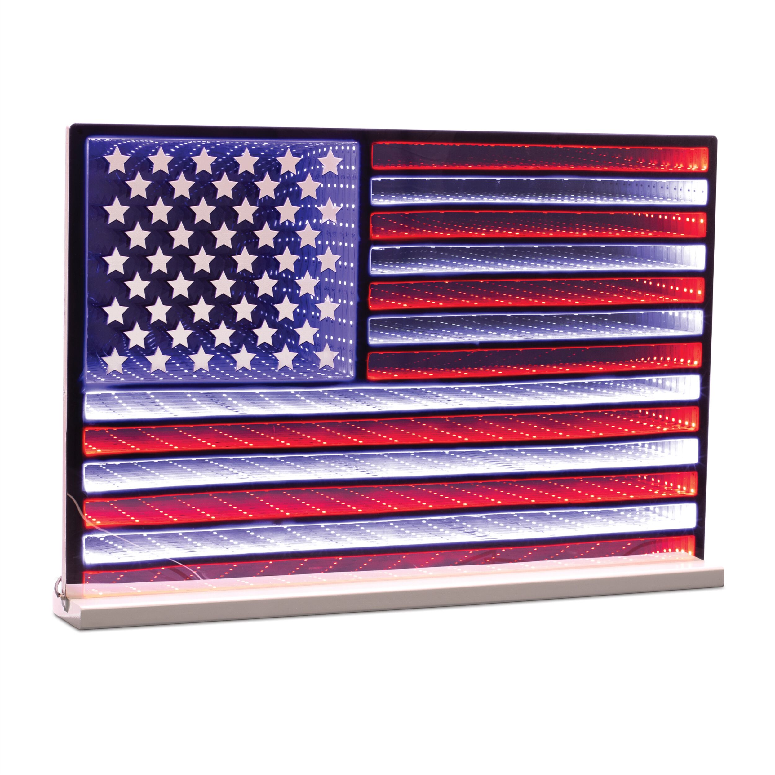 American Flag Ekko Light Display 23 inchesL, RED/WHITE/BLUE, hi-res image number 0