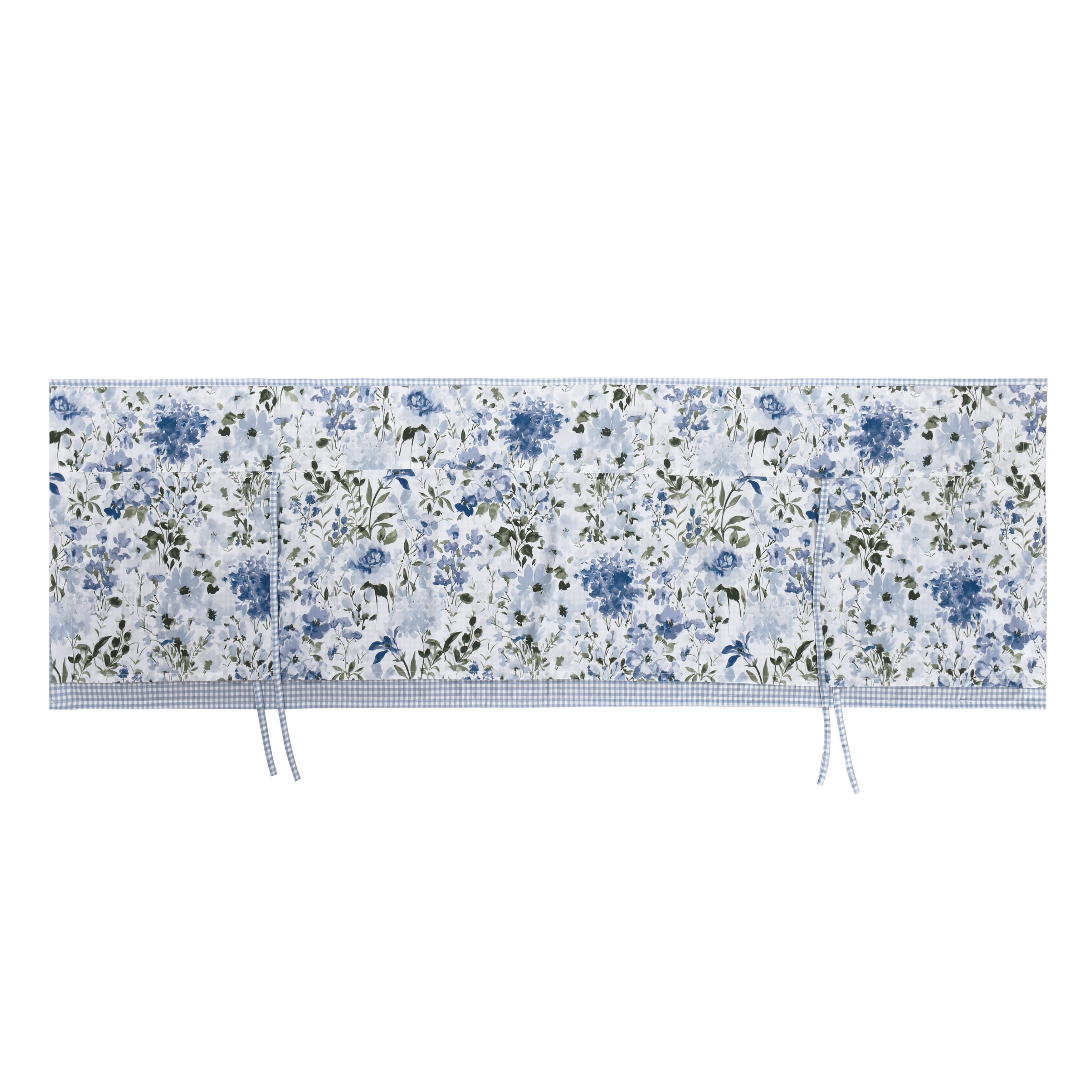Kourtney Tieup Window Valance, BLUE, alternate image number null