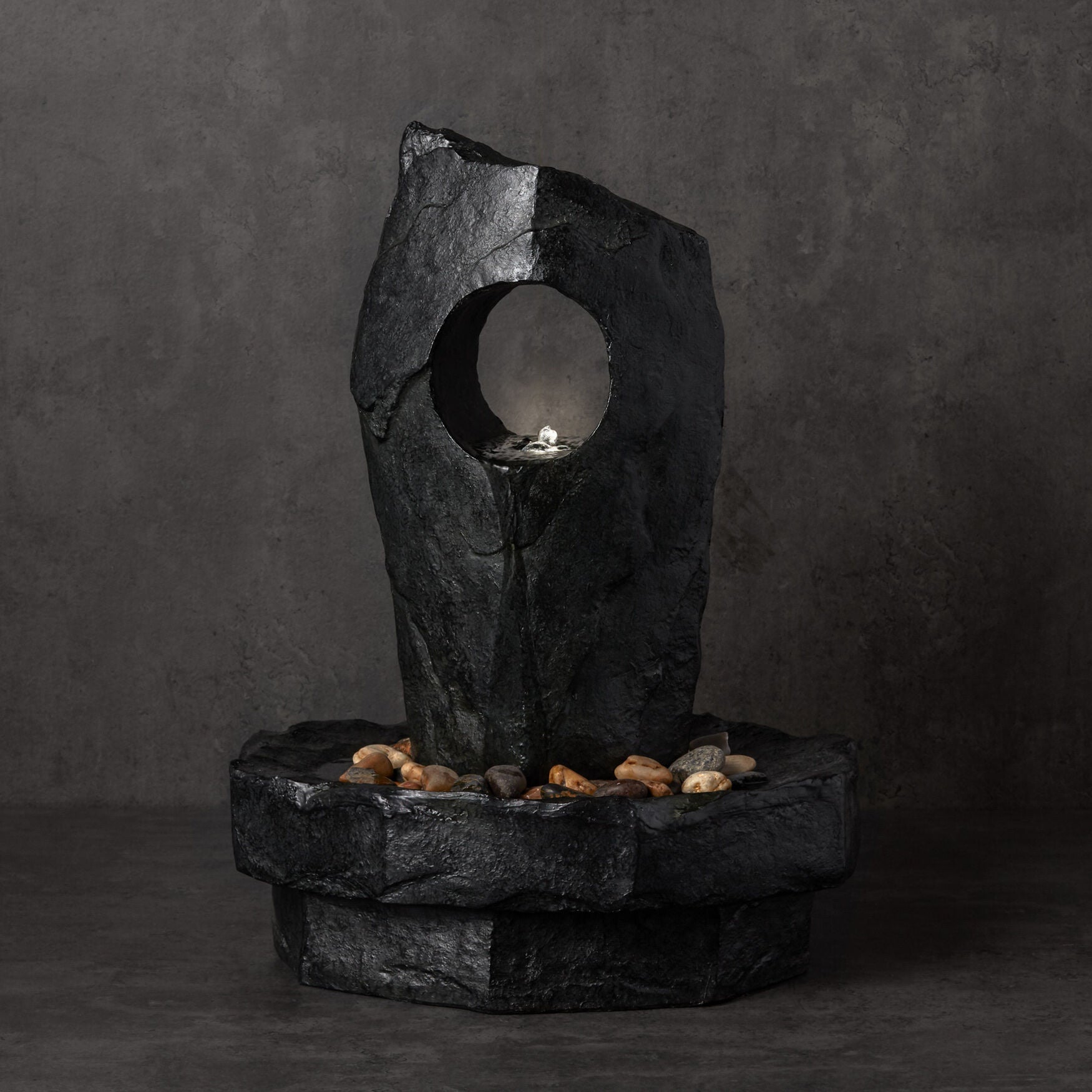 Fountain 20 inchesD X 27.5 inchesH Resin, , on-hover image number 1