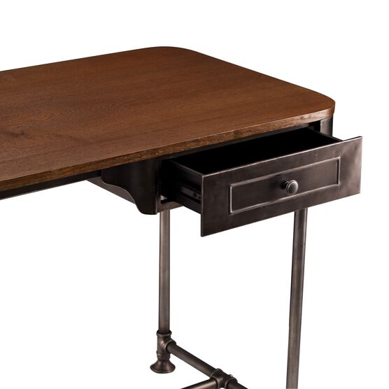 Edison Industrial 2-Drawer Desk, , alternate image number null