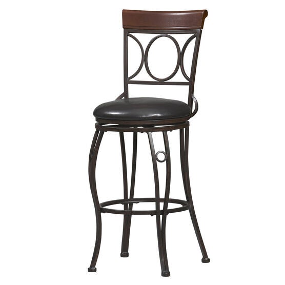 Bar Stool, 17'Wx19¾'Dx46'H, METAL Bar Stool, 17'Wx19¾'Dx46'H, METAL