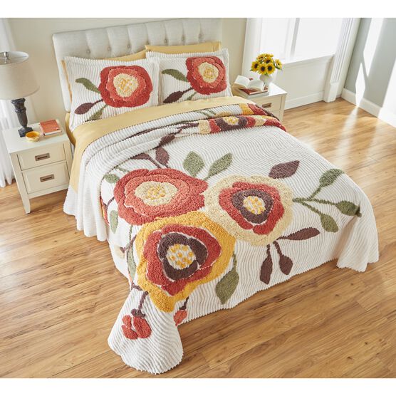 Bloom Chenille Shams, Bloom Chenille Shams,