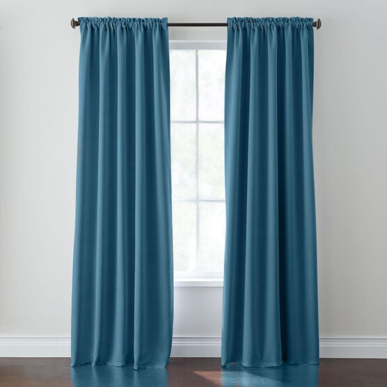 Edison Blackout Rod Pocket Panel Brylane Home