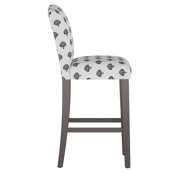 Block Paisley Camel Back Barstool, , alternate image number null