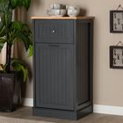 Marcel Farmhouse Coastal Kitchen Cabinet Furniture, , alternate image number null