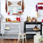 Kitchen Island with Solid Wood Top, , alternate image number null