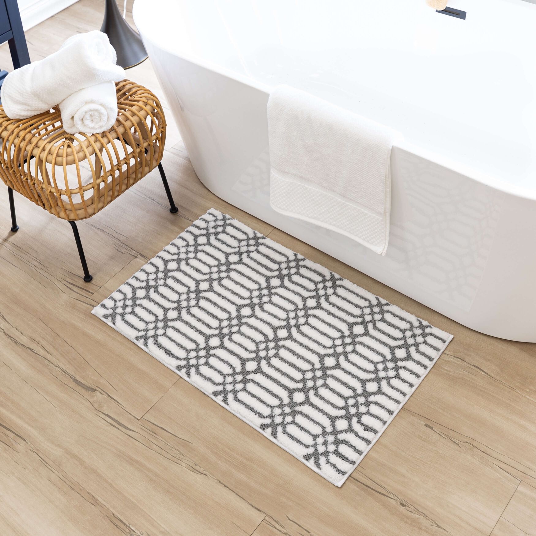 Linkage Bath Rug, , alternate image number 8