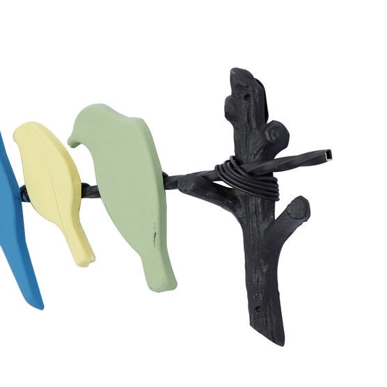 Multi Colored Metal Coastal Wall Decor, , alternate image number null