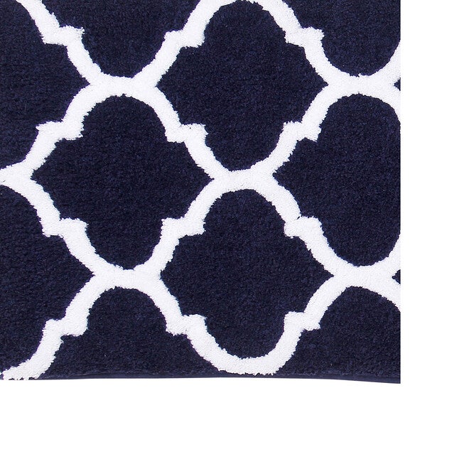 Marrakesh Collection 100% Polyester 20 inches X 60 inches Runner Bath Rug, , alternate image number null