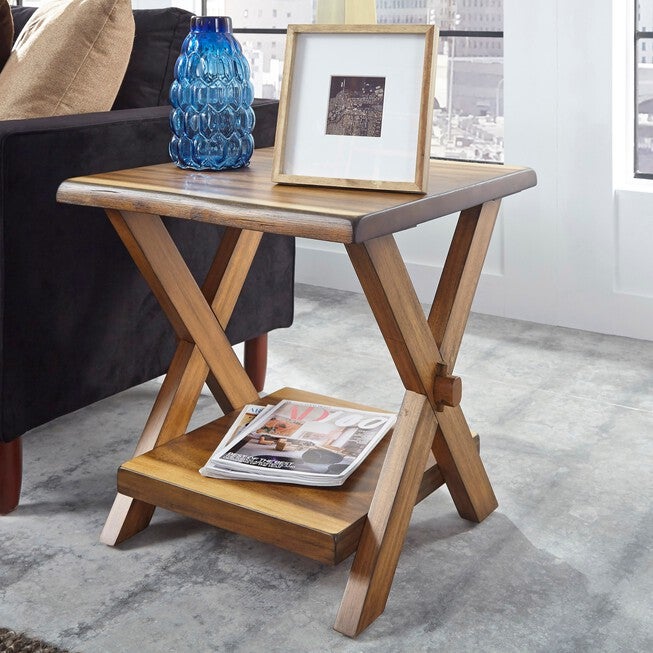 Forest Retreat End Table , WOOD, hi-res image number null
