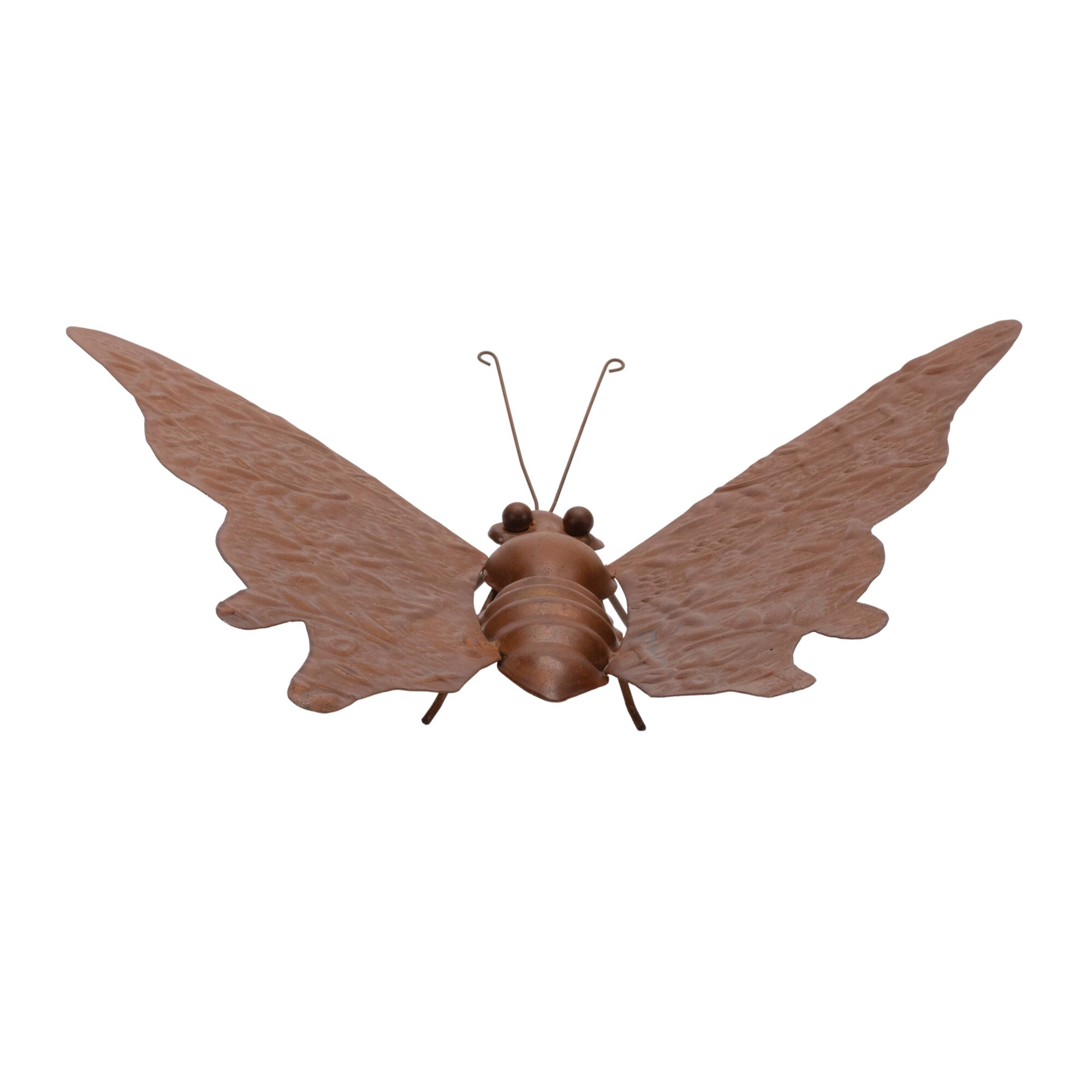 Bronze Metal Butterfly Garden Accent 12.5 inchesL, BRONZE, alternate image number 1