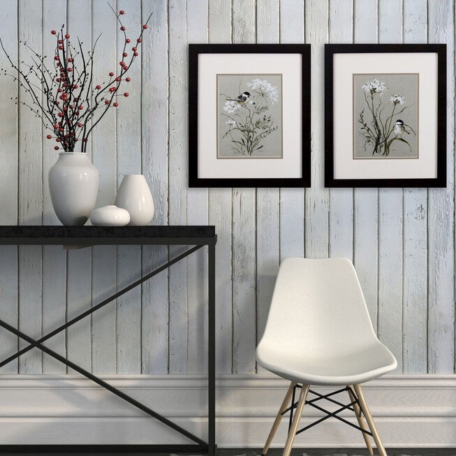 Bouquet Of Grace Bird Framed Wall Décor, Set Of 2, , on-hover image number 1