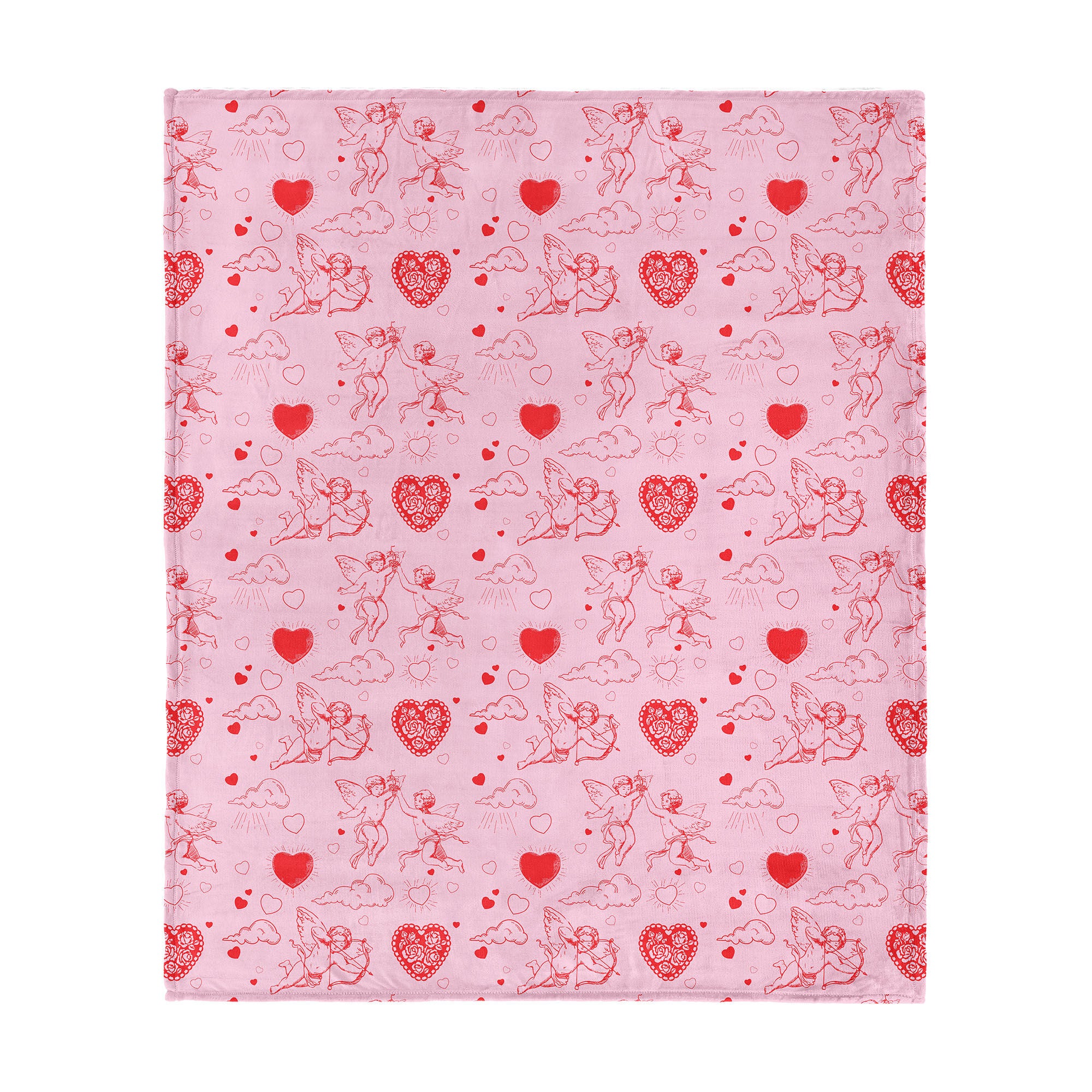 Valentine's Day Cupid Silk Touch Throw Blanket 60x80 Inches