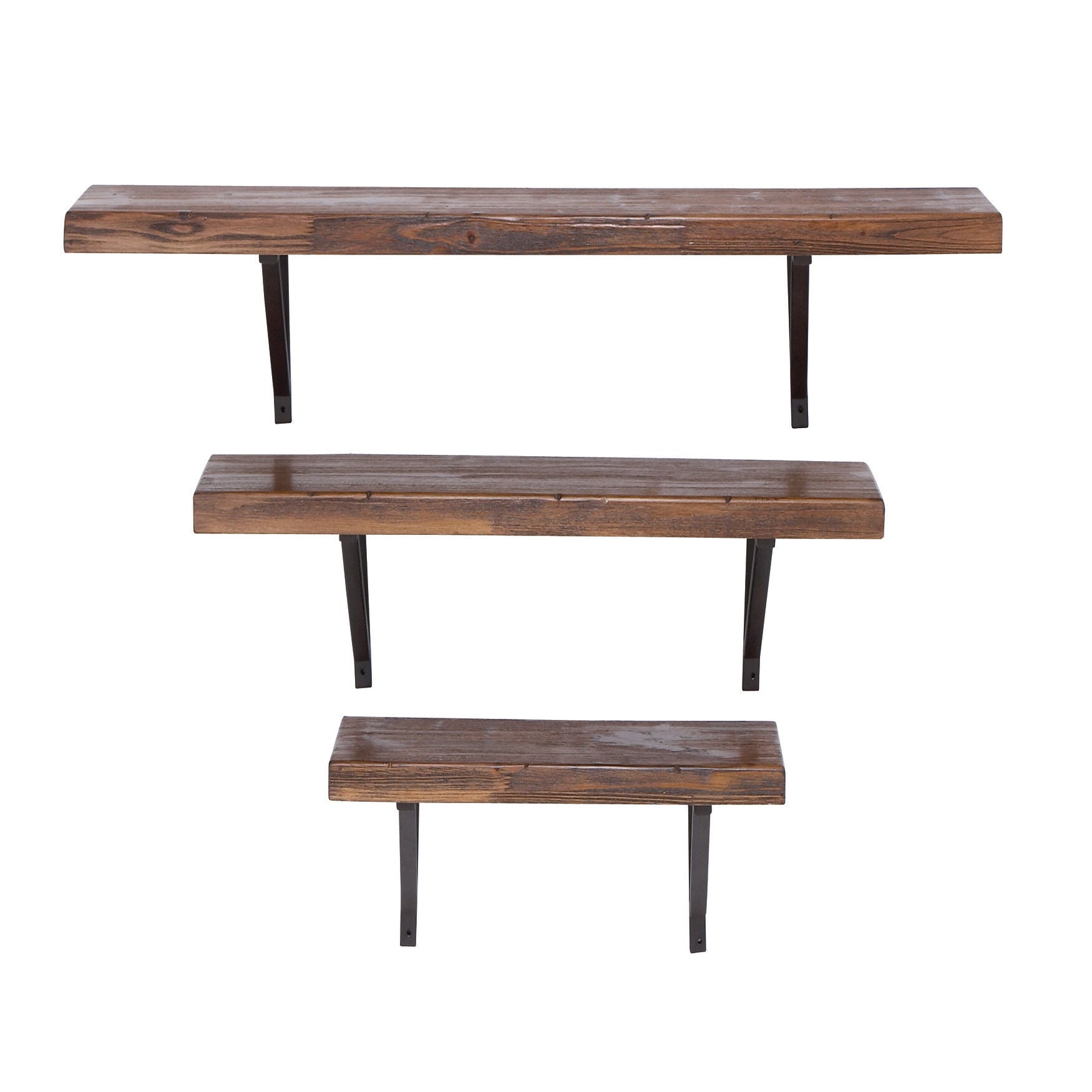 wood iron shelf 1190*455*225〈ブラウン〉 Amazon.com: IRONCK Bookcase and Bookshelves Triple Wide 5