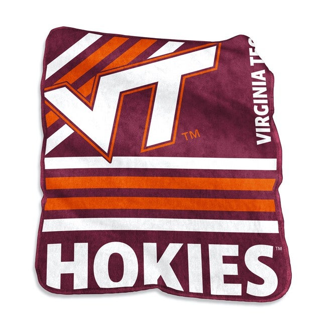 Virginia Tech Raschel Throw Home Textiles, MULTI, hi-res image number null
