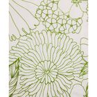 Fine Line Embroidered Floral 14x21 Indoor Outdoor Decorative Lumbar Pillow, , alternate image number null