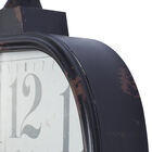 Black Vintage Metal Wall Clock, , alternate image number null