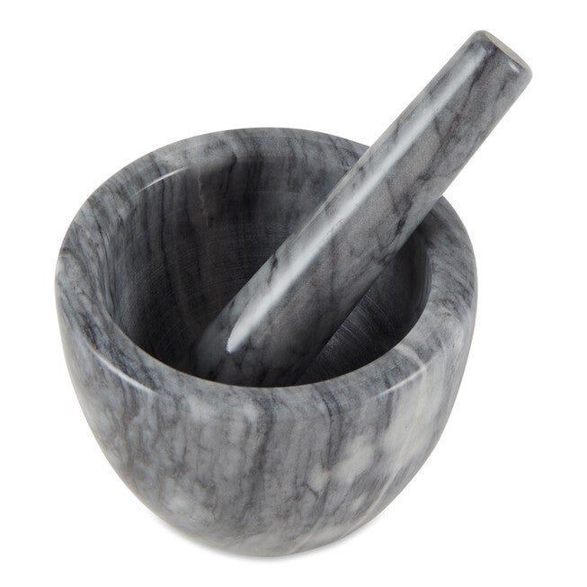 Marble Mortar and Pestle - Gray, , alternate image number null