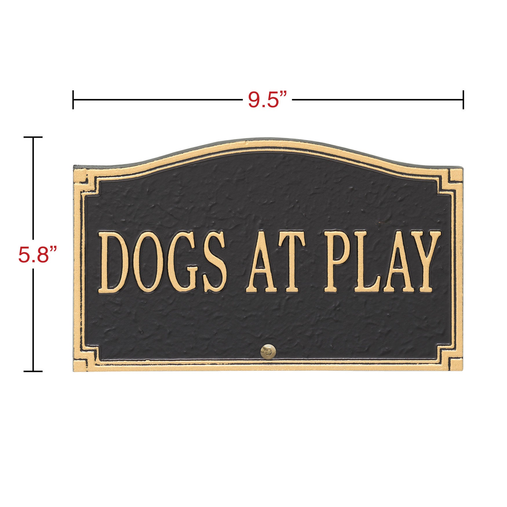 Dogs At Play Sign, , on-hover image number 1