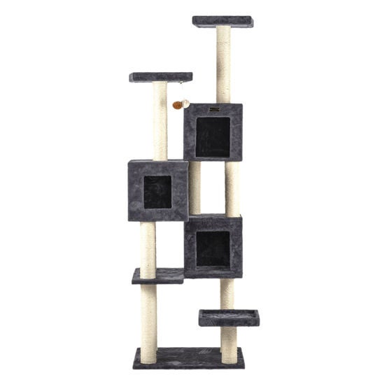Armarkat Real Wood Griant Cat Tower With Condos For Multiple Cats A8104 Cat Tree, , alternate image number null